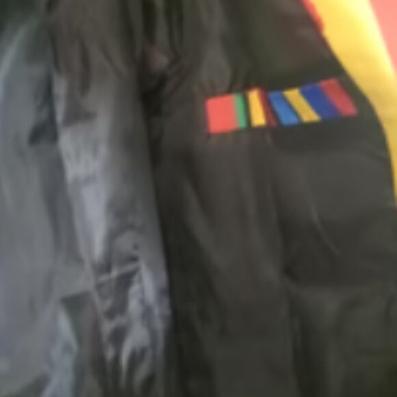 Lars Amadeus Rainbow Blazer Small 100% Polyester - Picture 3 of 5